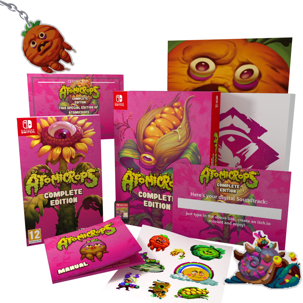 Atomicrops - Complete Edition <span class='style_1'>Nintendo Switch</span> <span class='style_2'>Limited Collector's Edition to 1,000</span>